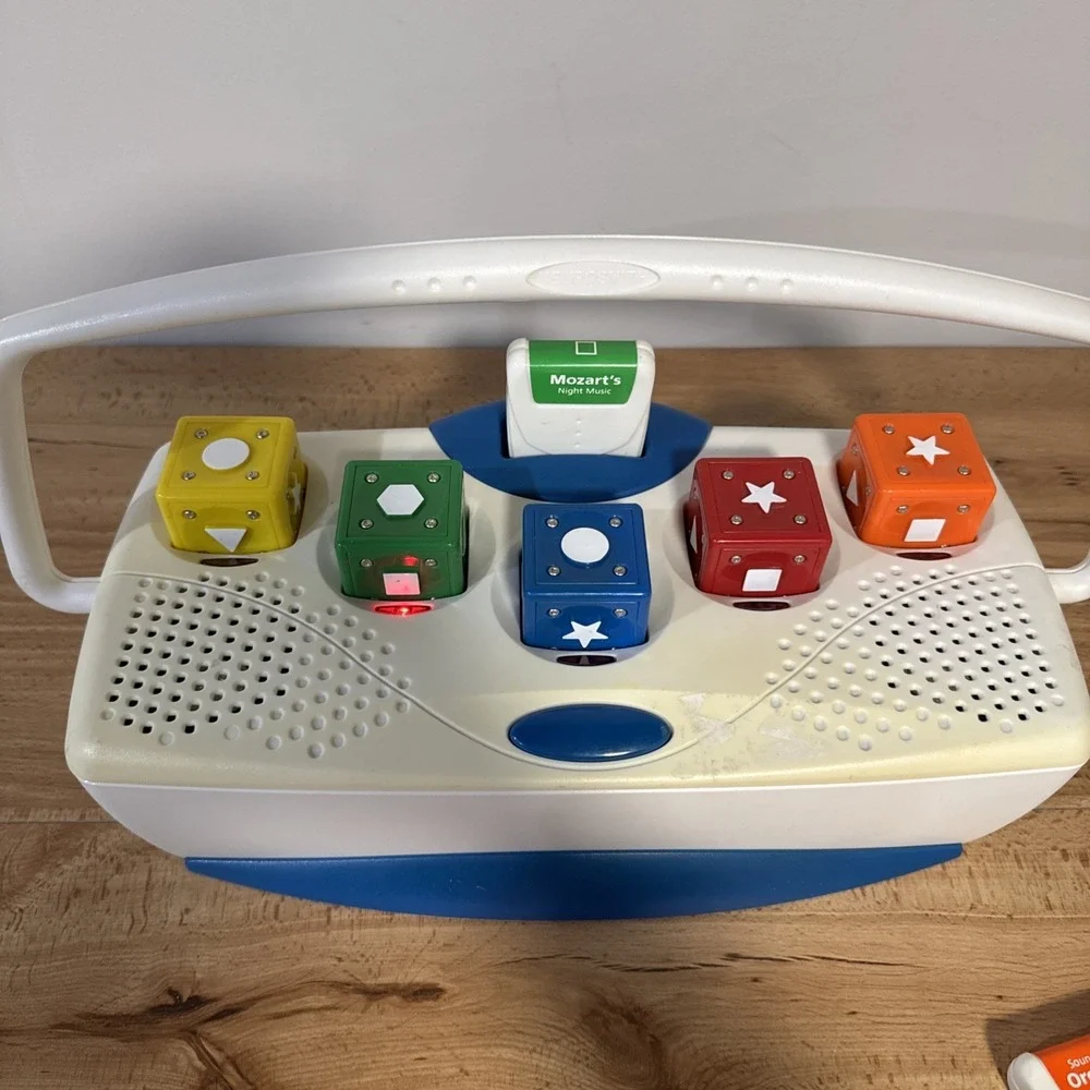 Vintage 1998 Neurosmith Music Blocks Mozart Night Music Interactive Toy Works!